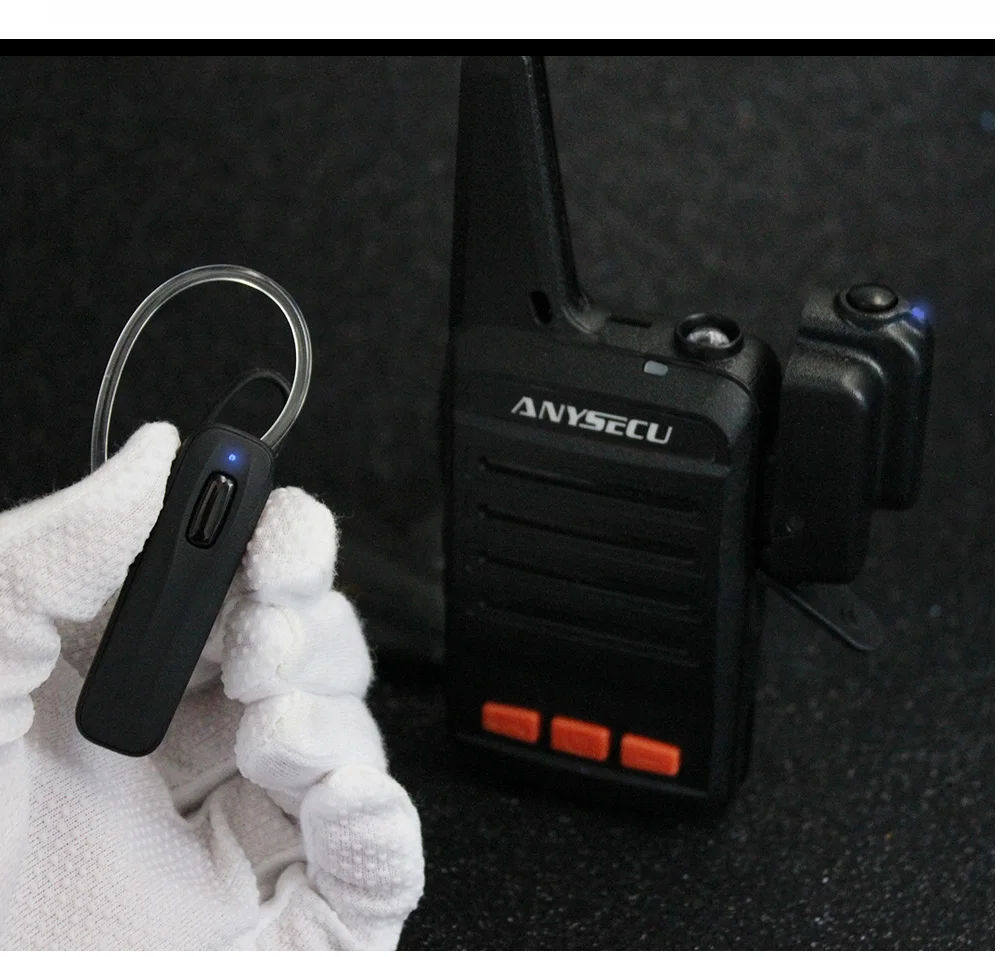 Walkie Talkie AC-B09 Hands-Free PTT Bluetooth гарнитура для Baofeng UV-5R UV-82 Walkie Talkie с TYT WOUXUN двухстороннее радио