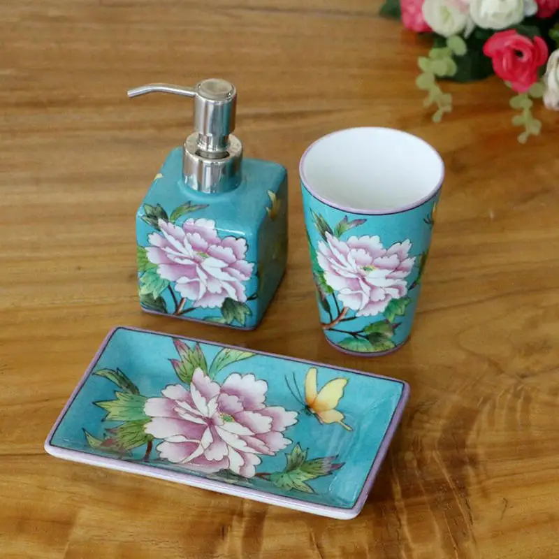 Красивая краска для рук коллекционный домашний декор дозатор мыла Фарфоровые