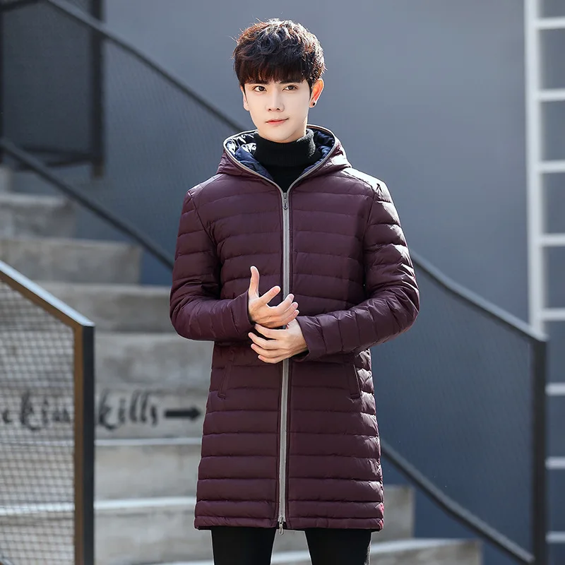 

Casual New Brand White Duck Down Jacket Men Autumn Winter Warm Coat Men's Ultralight Duck Down Jacket Male Parka