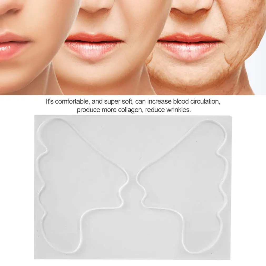 Многоразовая Силиконовая накладка для ухода за кожей вокруг глаз против морщин -