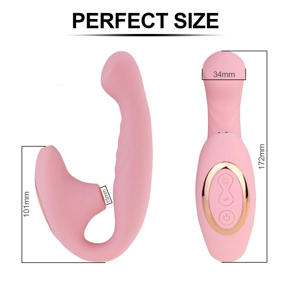 10-скоростной фаллоимитатор с присоской для клитора вибратор интимные игрушки