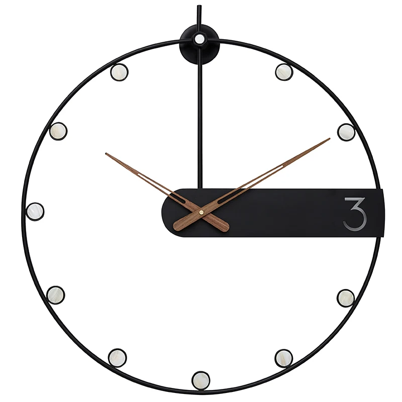 

Nordic Outdoor Wall Clock Watch Electronic Silent Wall Clock European Style Luxury Industrial Reloj De Pared Home Decoration
