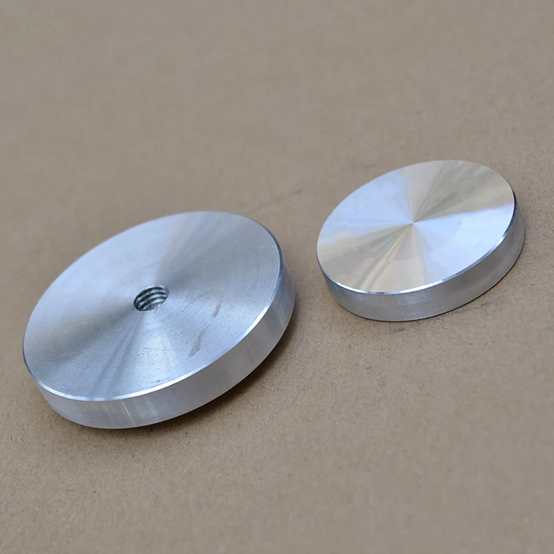 40mm Furniture Leg Coffee Glass Table Bracket Foot Support Rods Round Aluminum Pie Decorative Part DIY Hardware | Обустройство дома