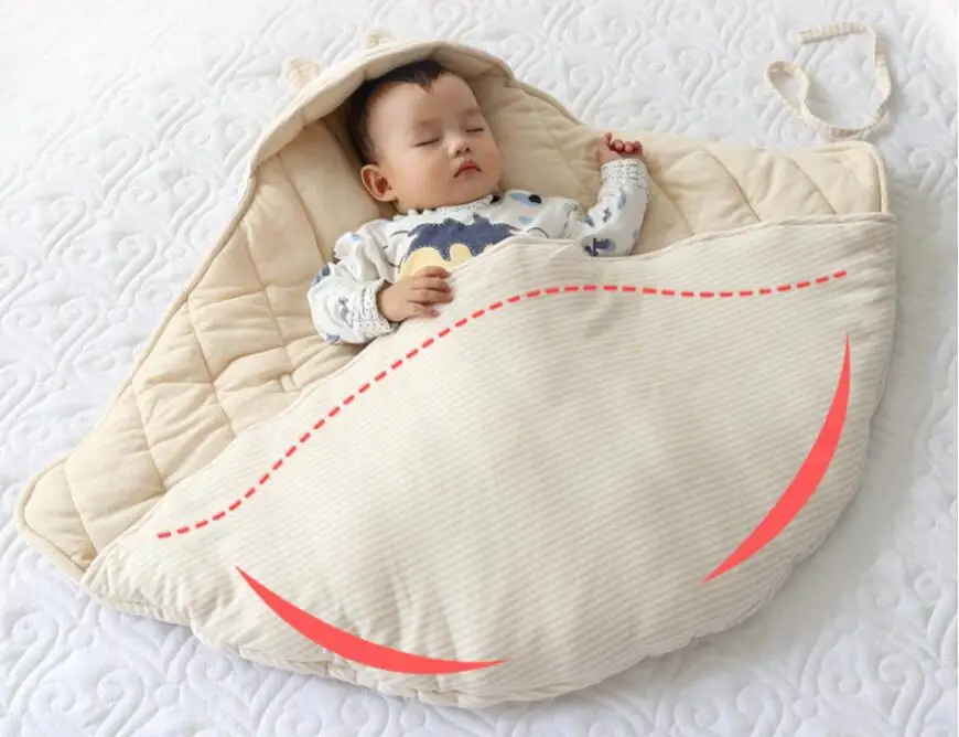 Конверт для сна для новорожденных анти-kick infantil пеленка обертывание trappelzak конверт ребенок зима утолщение slaapzak коврик для коляски