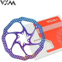 vxm mtb bicycle disc 180 cnc stainless steel hollow ultralight oil brake line six nail brake pads strong heat dissipation rotor