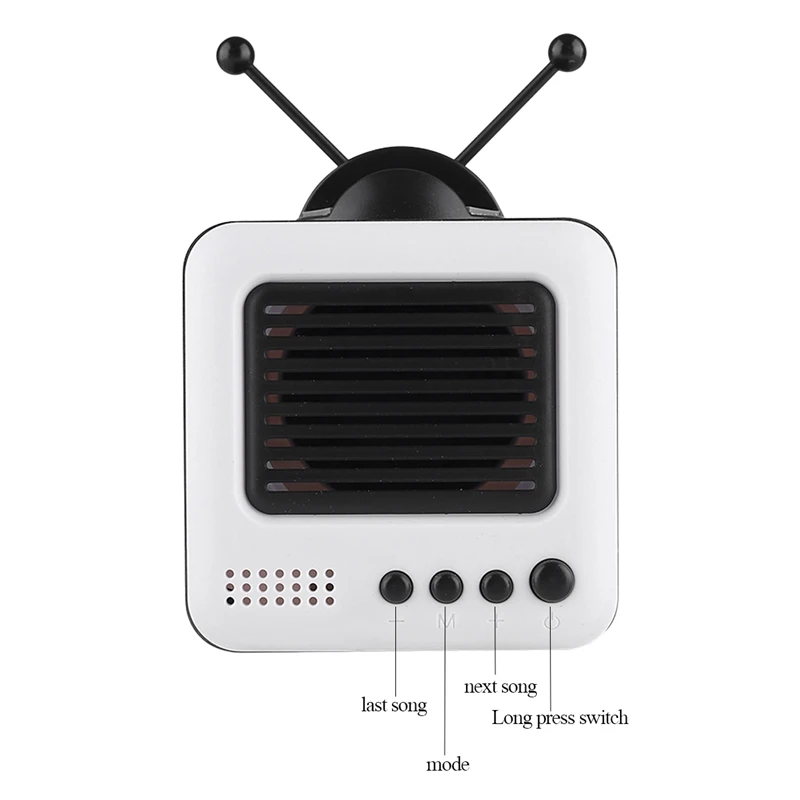 Мини беспроводной динамик Ретро Bluetooth Динамик ТВ моделирование мини музыкальный