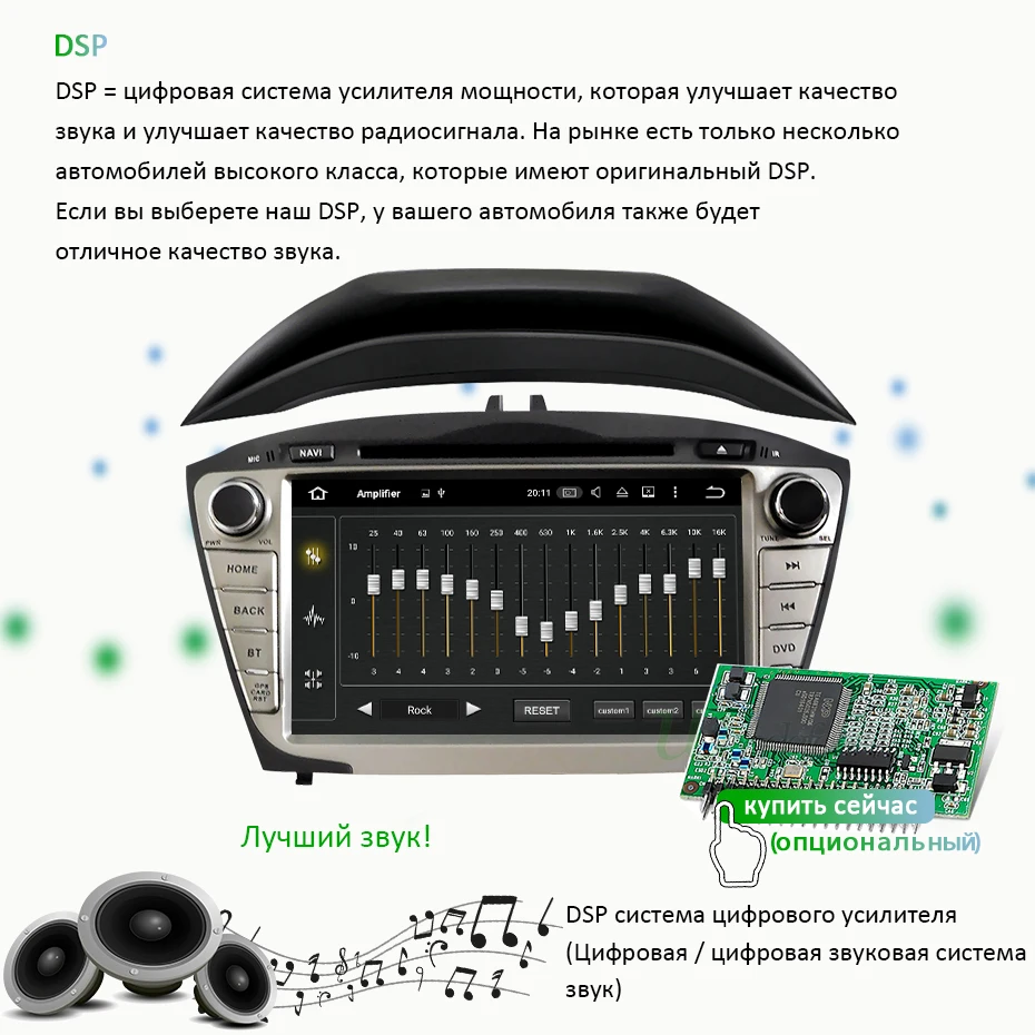 4G 64G Android 9,0 ips экран DSP AV выход автомобильный dvd-плеер для hyundai ix35 Tucson 2009- gps плеер навигация Радио стерео