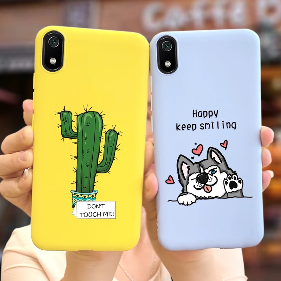 Чехол для Xaiomi Redmi 7A чехол 7 A мягкий силиконовый милый модный телефона с красивыми