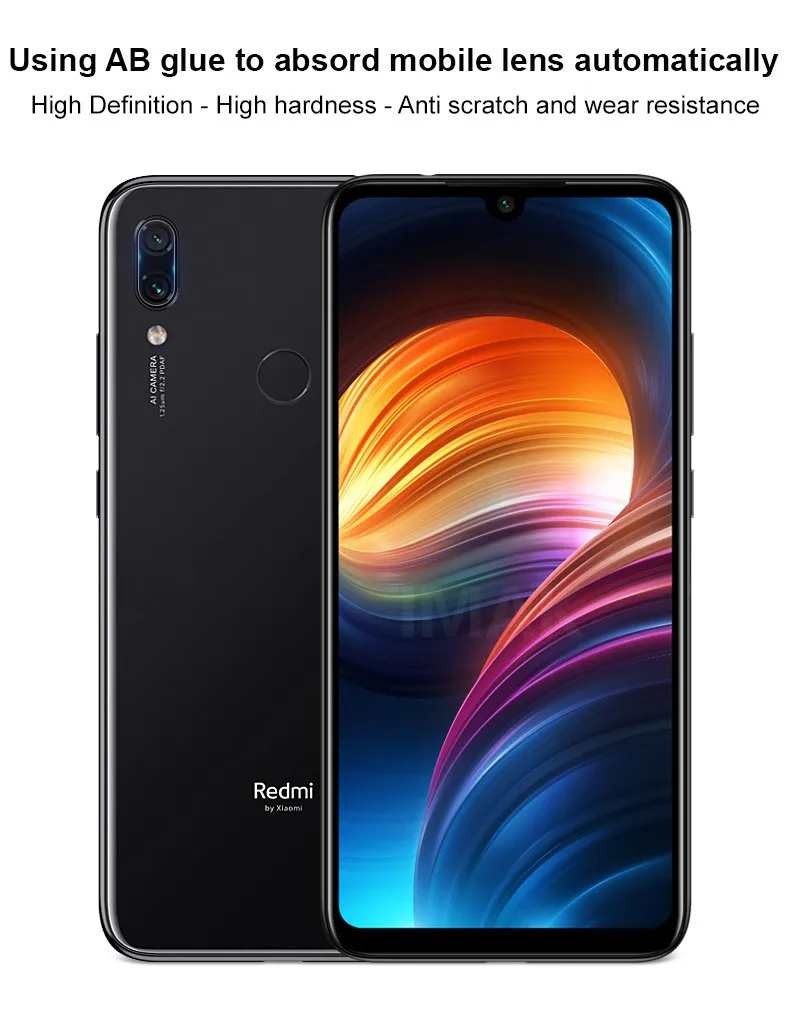 IMAK HD Защита объектива камеры для Xiaomi Redmi 7 стекло объектива камеры для Xiaomi Redmi Note 7 7S Pro