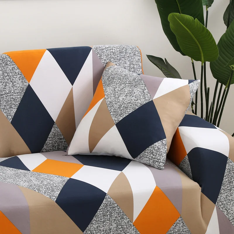 

Эластичная наволочка из полиэстера и спандекса, 45x45 см, эластичные домашние декоративные наволочки для диванных подушек