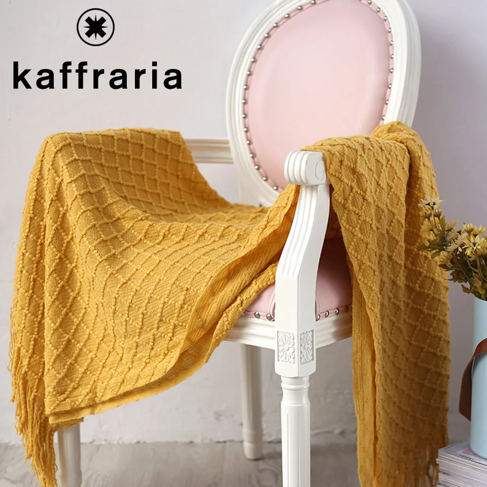 Одеяло покрывало для дивана кровати вязаное одеяло постельное белье чехол