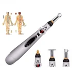 Электронная ручка для иглоукалывания, электрическая ручка для лазерной терапии, лечебного массажа, меридианная энергетическая ручка, инструменты для снятия боли