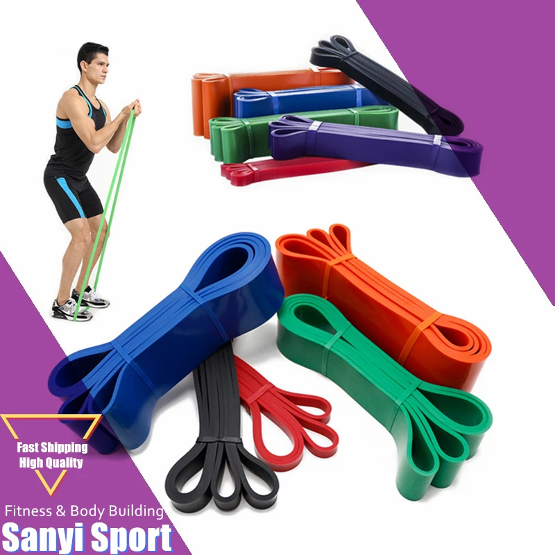 

Fitness Rubber Resistance Bands Set Fitting Yoga Band Pilates Elastic Loop Crossfit Expander Strength Gym Exercise Equipment