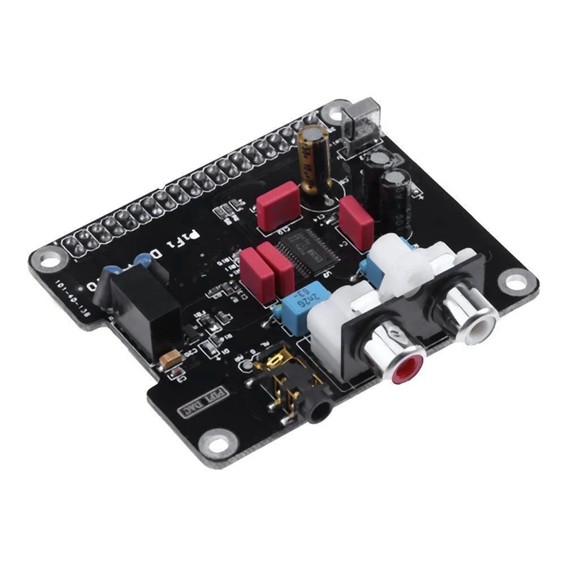 Pcm5122 Hifi Dac аудио модуль звуковой карты I2S + светодиодный индикатор для Raspberry Pi 2 B |