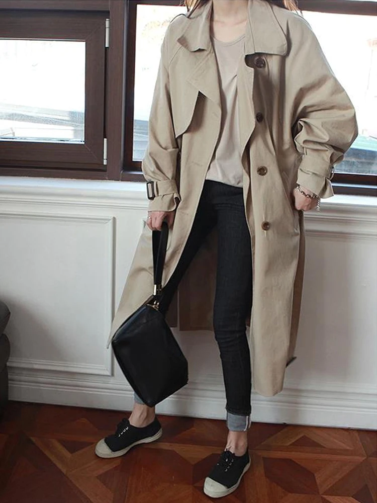 Весенне-осеннее пальто женская одежда 2020 Женский Тренч корейская ветровка для