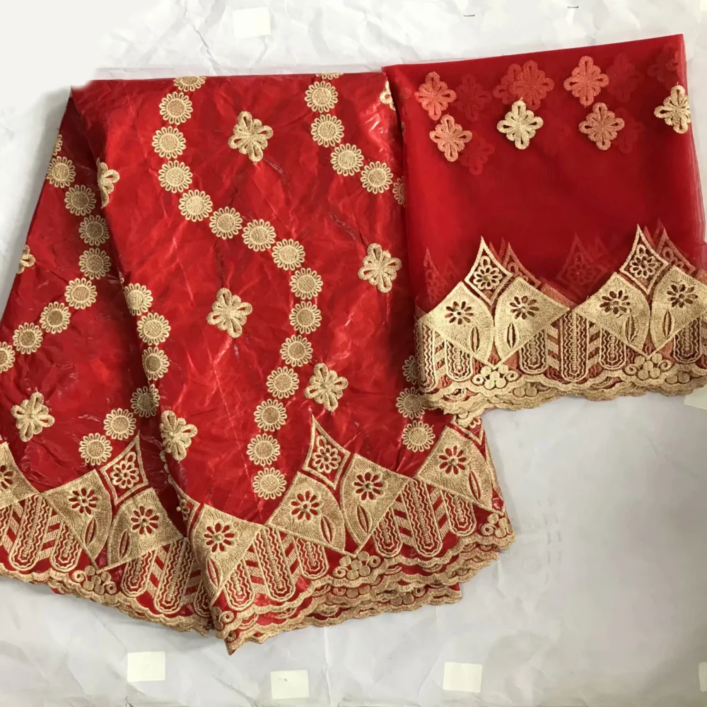 

CS-African Bazin Riche brocade lace Africa Party Garment Fabric New Goldeb brocadea piece fashion brocade fabric