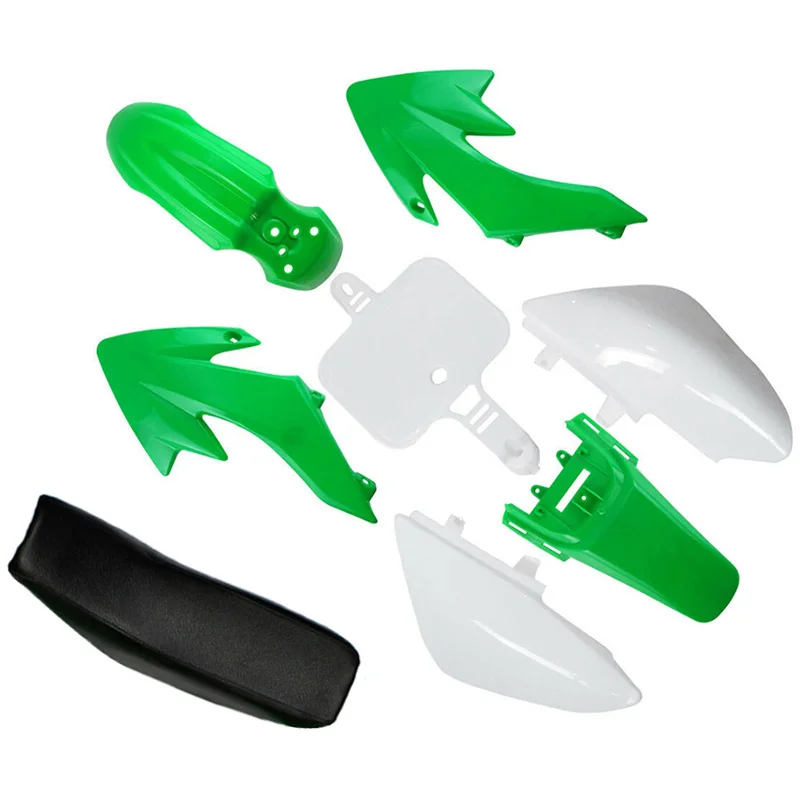 Пластиковое крыло и наклейки красное сиденье для Honda CRF50 110Cc 125Cc | Автомобили