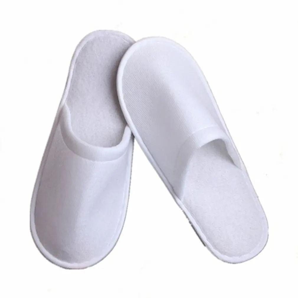 

Disposable Slippers Ordinary Portable Home Safe Anti-skid Comfortable Slippers Hotel Guesthouse Wedding Guests Party