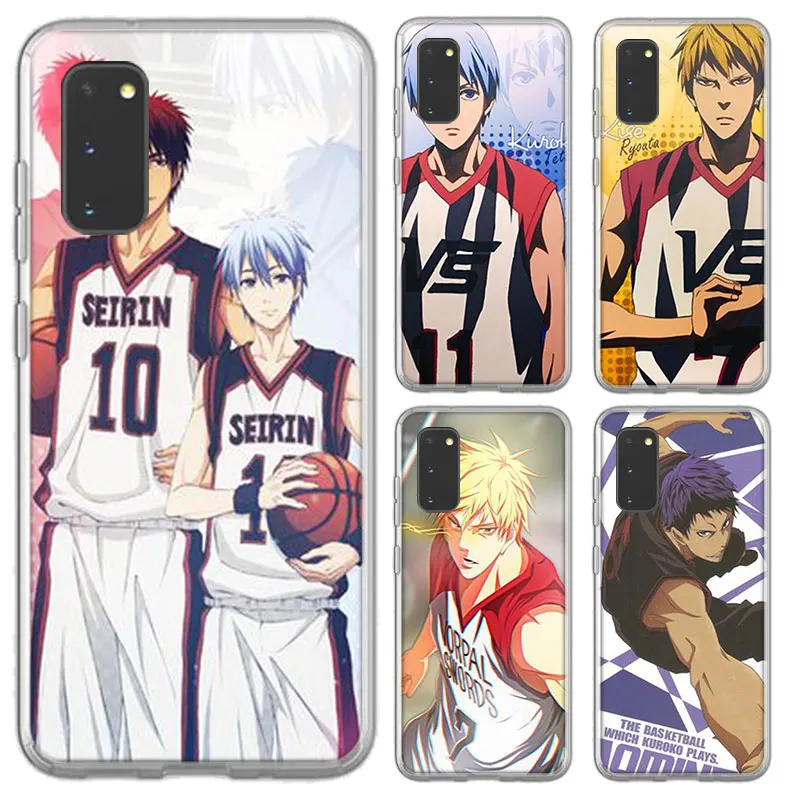 

Anime Kuroko's Basketball Case For Samsung Galaxy S30 S21 S20 Ultra 5G S10E S10 S9 S8 S7 Plus + Soft TPU Transparent Cover Coque