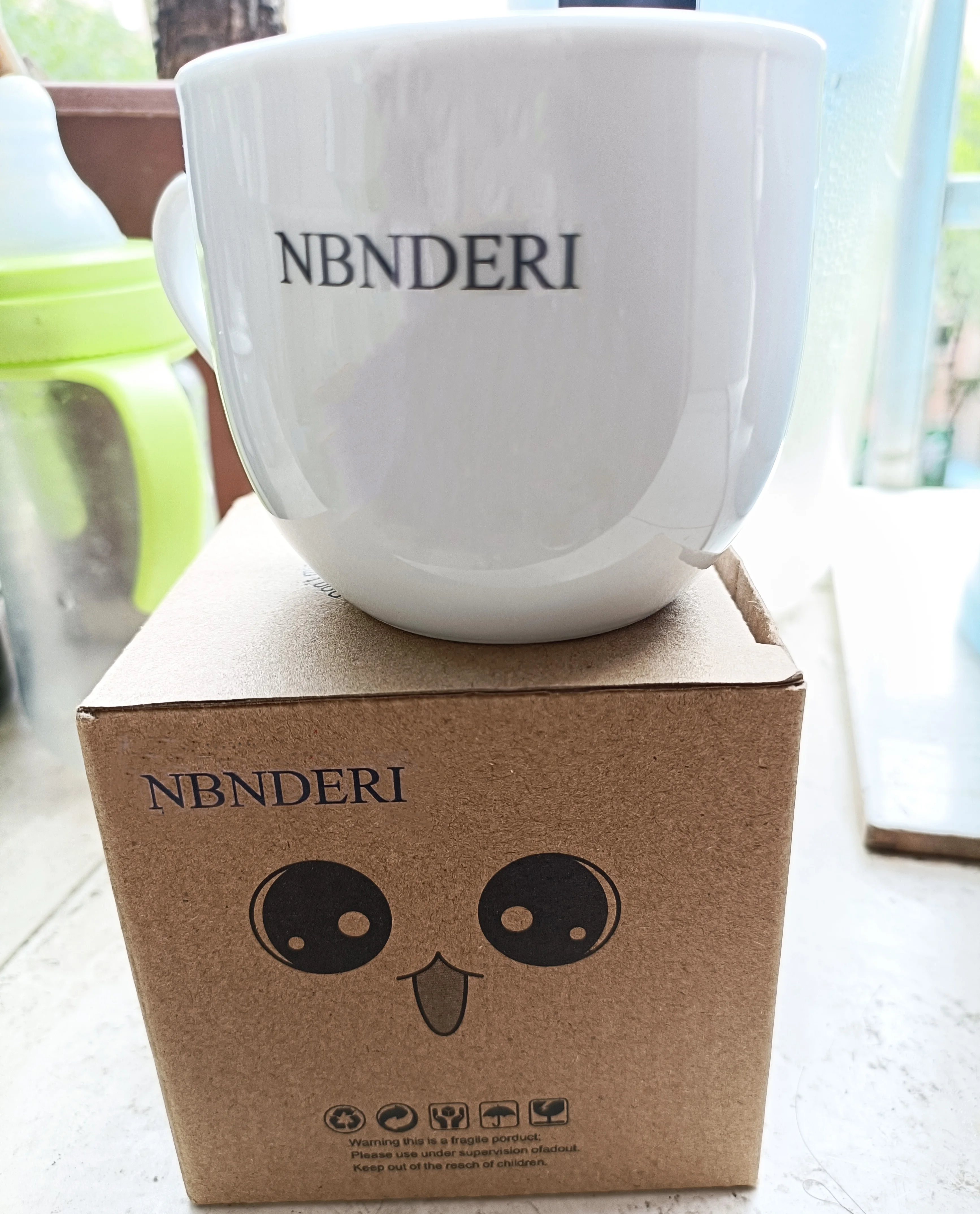 Кофейные кружки с ручками nbnновости идеально подходят для чайной чашки белая