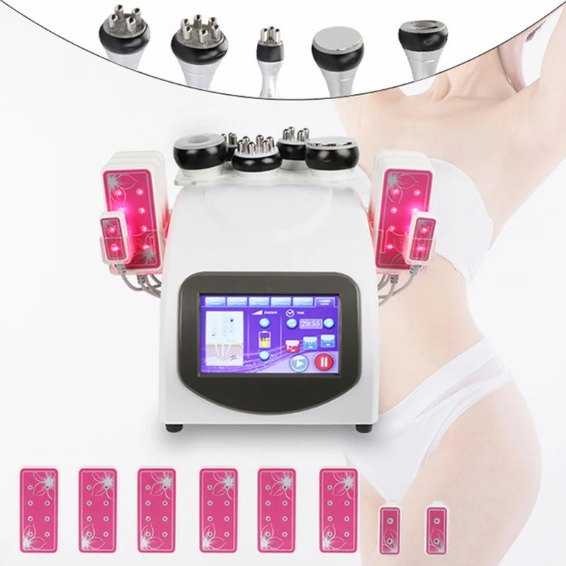 

Portable Style Body Slimming Lipo Laser Machine Lipo(8Pcs Pads) Beauty Instrument Skin Care Fat Burning