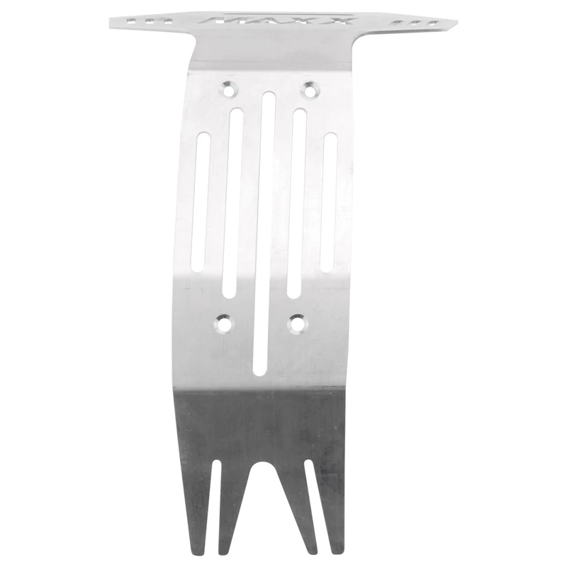 

Skid Plate Kit Chassis Armor Protection Plate with Chassis Front Bumper Armor Protection Plate, for TRAXXAS 1/10 MAXX