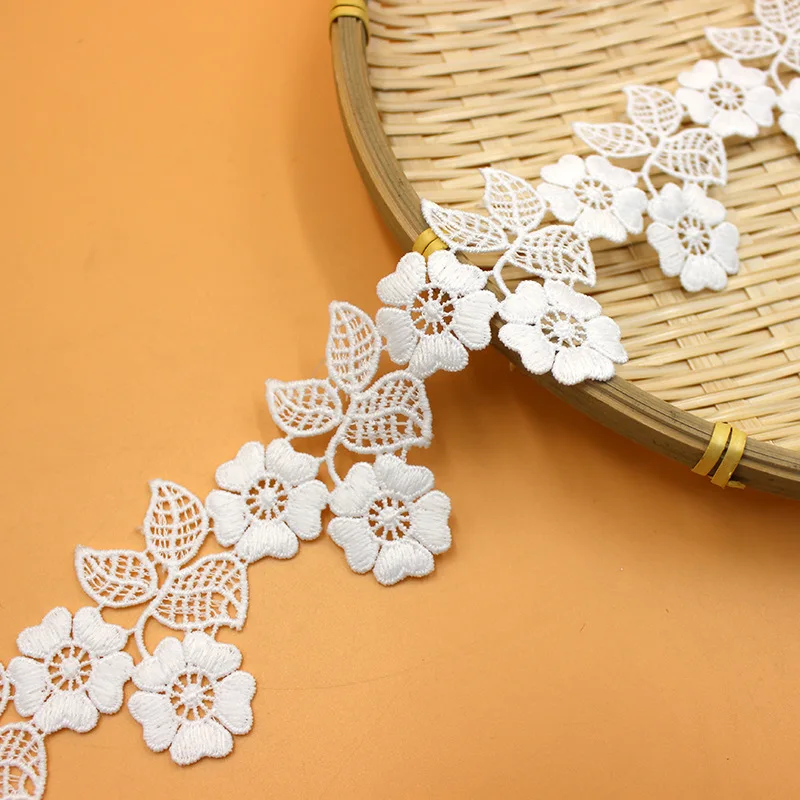 Кружевные аксессуары декоративные материалы ручная работа ширина 5 см кружевная