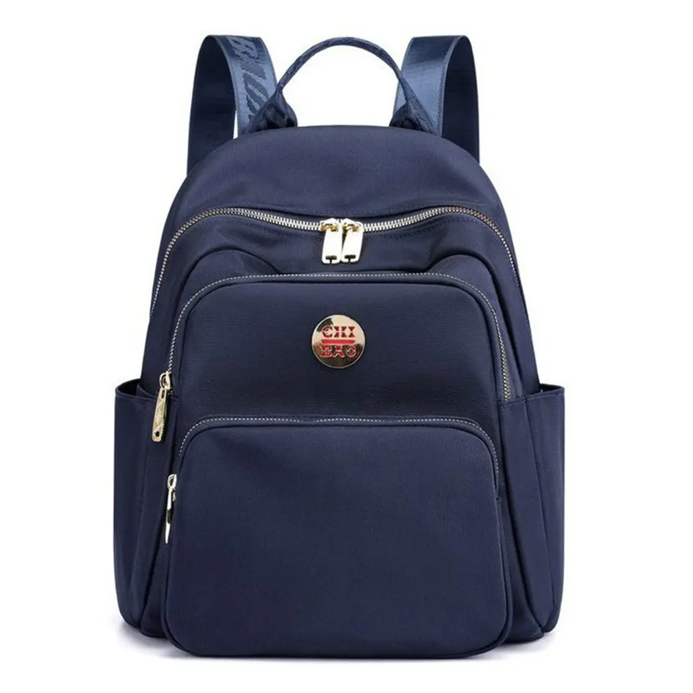 

Повседневный Рюкзак из ткани «Оксфорд» для женщин, Модный Маленький Нейлоновый Водонепроницаемый школьный ранец большой вместимости