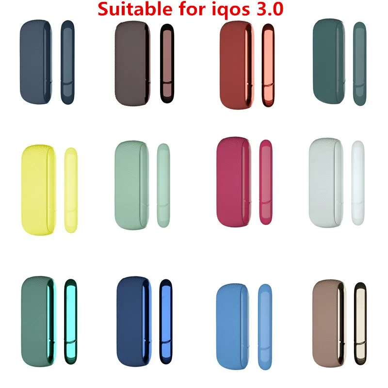 

14 цветов тонкий саржевый мягкий силиконовый боковой Чехол прочный полный защитный чехол сумка для Iq-os 3,0 аксессуары