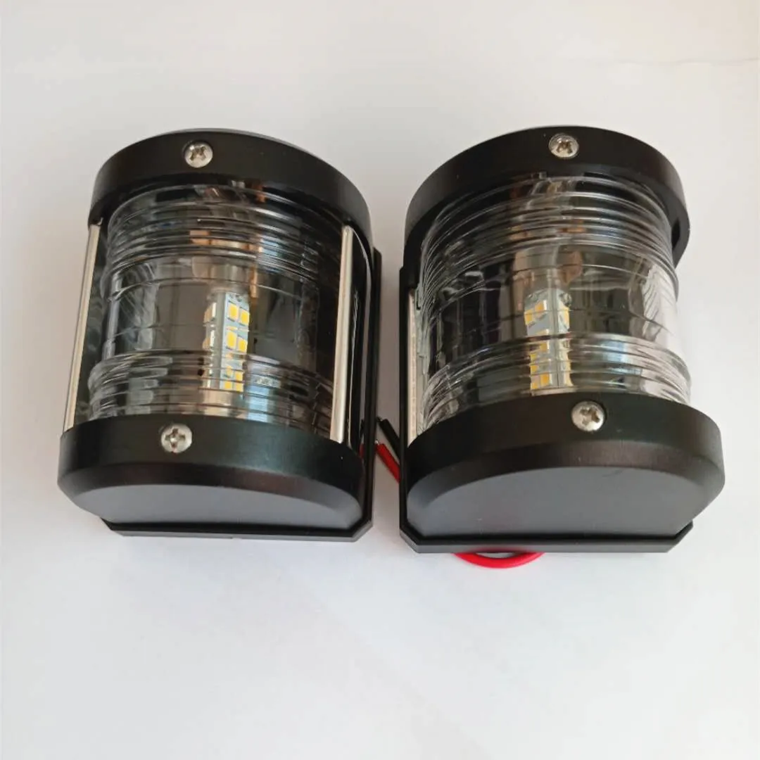MARINE BOAT LIGHT 12V NAVIGATION STERN MASTHEAD ONE PAIR | Автомобили и мотоциклы