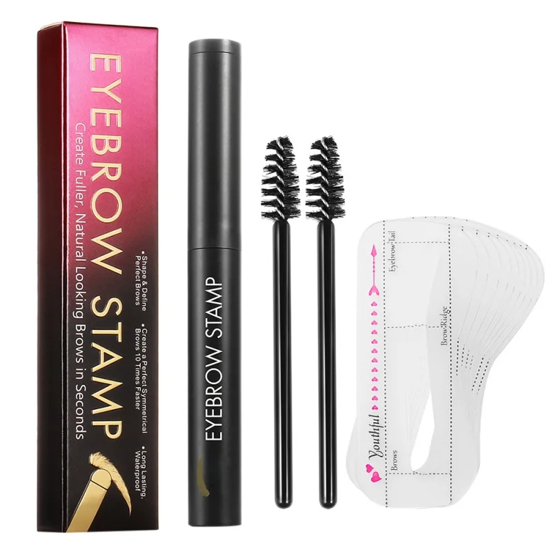 

Карандаш для бровей, средство для макияжа глаз и бровей, портативная пудра для бровей, темно-коричневая, черная, долговечная, легко носить