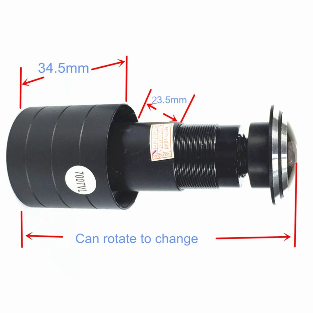 2019 Обновленная новая камера видеонаблюдения с углом обзора 170 градусов Sony Ccd 700TVL