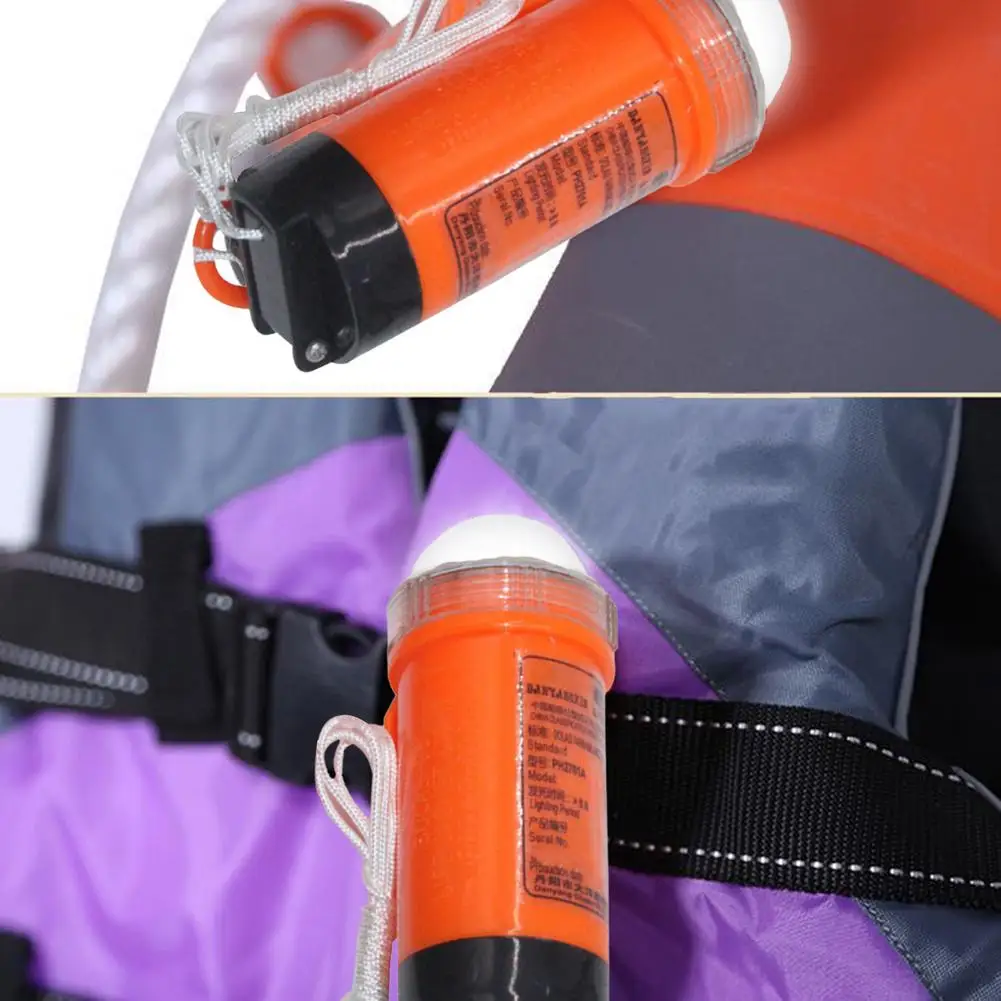 2pcs Life Jacket Indicator Lights Surfing Vest LED Lithium Lamp Self-Lighting Saving Swim Boating Survival Flashlights | Спорт и