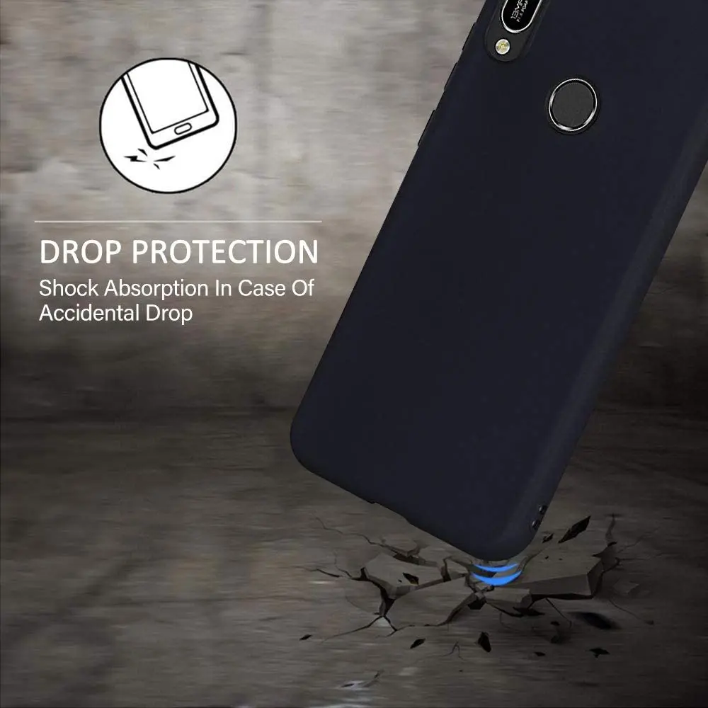 Чехол для Honor 8A чехол Huawei Y6S 2020 с защитой 360 градусов матовый Мягкий силиконовый 8 A |