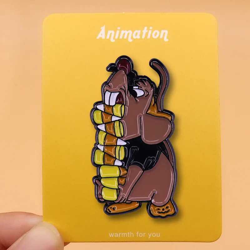 Шерстяная булавка мамонта животное слон ледяной возраст млемовая брошь