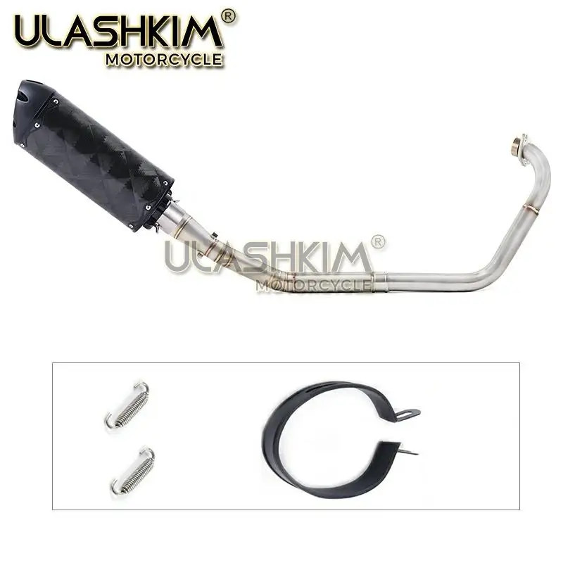 Мотоцикл Полная выхлопная система Escape Модифицированная средняя звеньевая труба