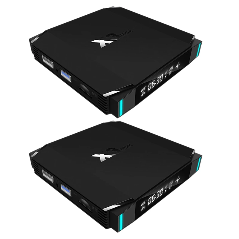 X3-Mini ТВ-приставка S905X3 Android 9 0 Hd 1080P сетевая приставка 4 + 32G поддержка Wifi 2 4G/5G / 4K