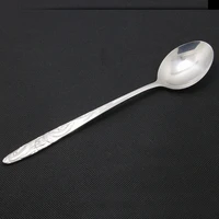 outdoor camping titanium spoon food scoop chinese dragon super light titanium alloy soup utensil cutlery