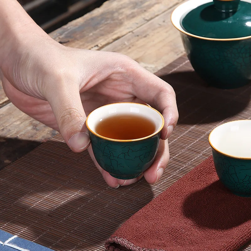 Керамический портативный чайник с сумкой простой для путешествий разные цвета