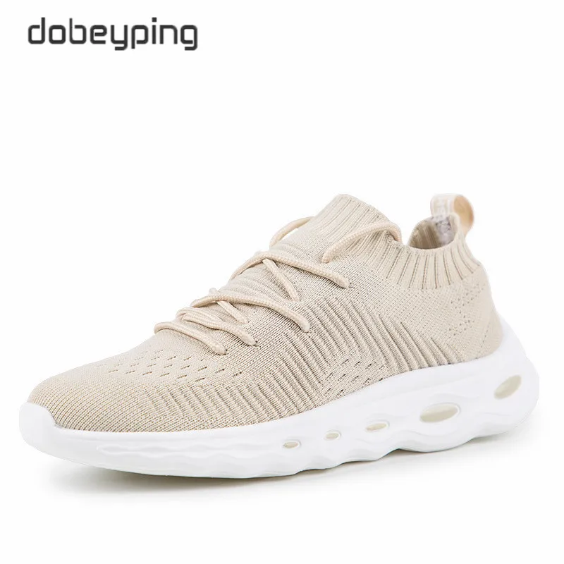 Женские дышащие кроссовки dobeyping мягкие Прогулочные из сетчатого материала на