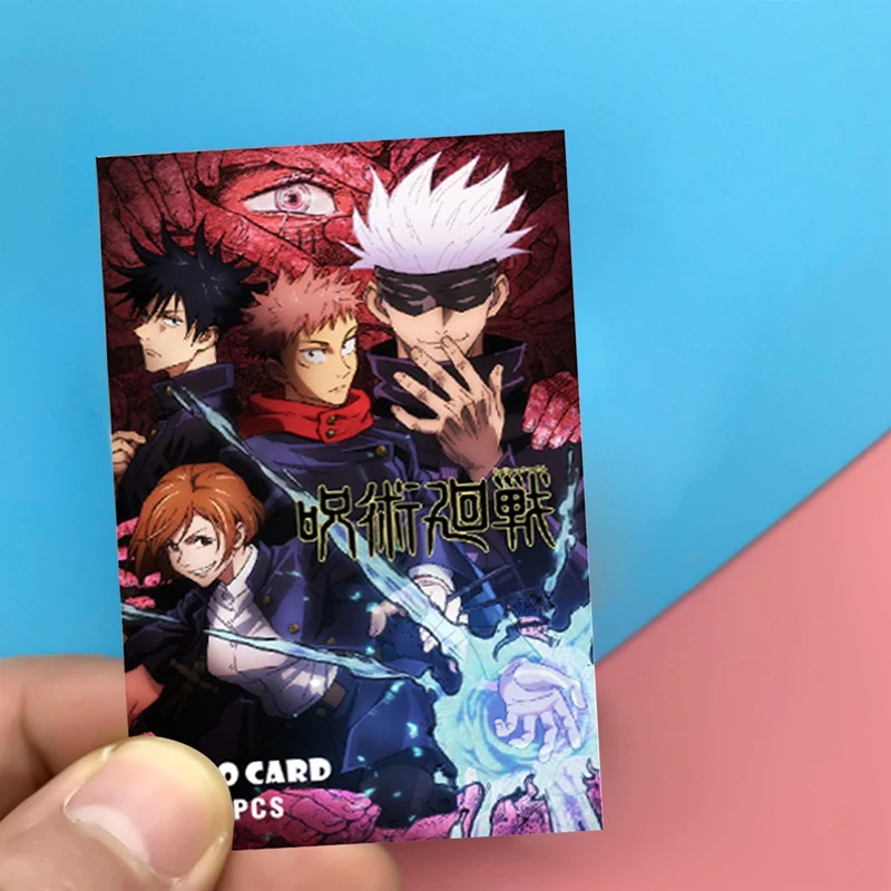 

30 pcs/set Anime Jujutsu Kaisen Mini Postcard Comic Gojou Satoru Yuji Itadori Lomo Cards Fans Gift Collection Random Cover