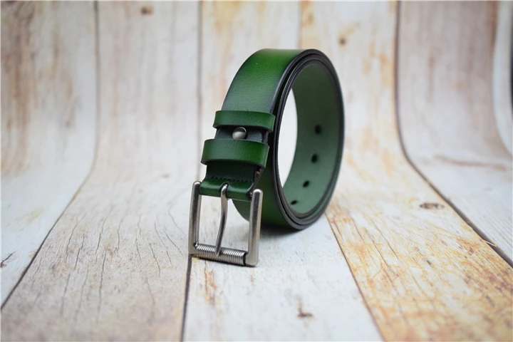 brown belt Genuine Leather Men Belt Black/green/coffee/blue Male Strap Large Size 90CM-130CM Quality Cow Waist Belts 2022 Man Jeans Belt mens black leather belt