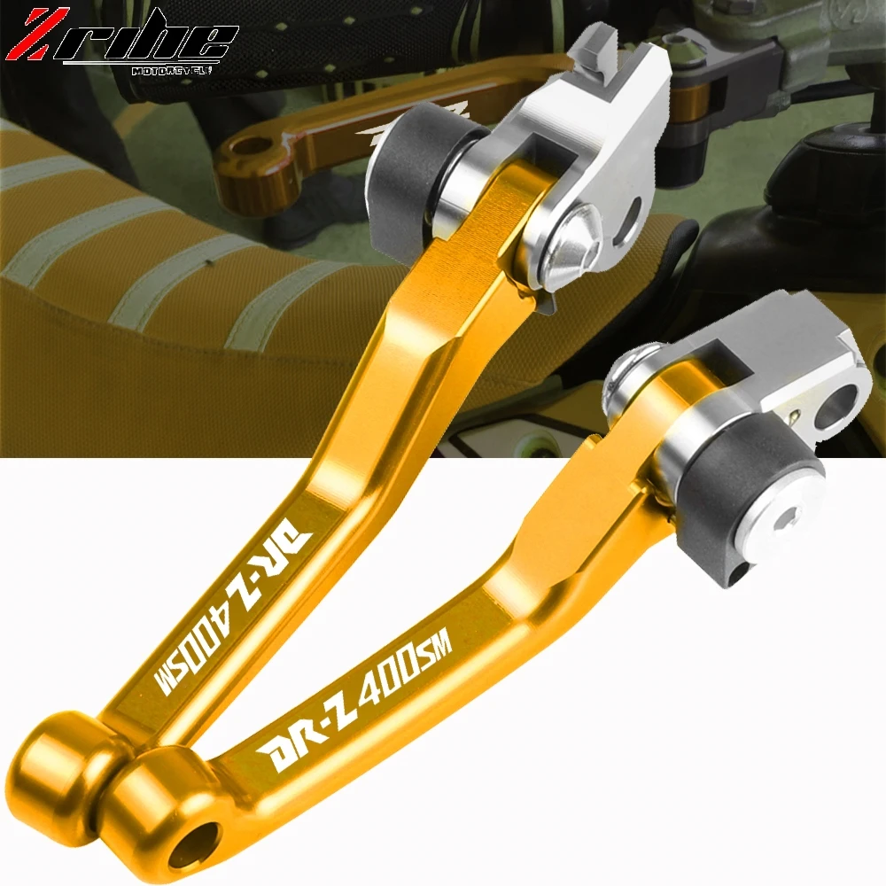 

For Suzuki DRZ400SM DRZ 400SM 2000 2001 2002 2003 2004 2005 2006 2007 2008 2009-2017 Motorcycle CNC Dirt Bike Brake Clutch Lever