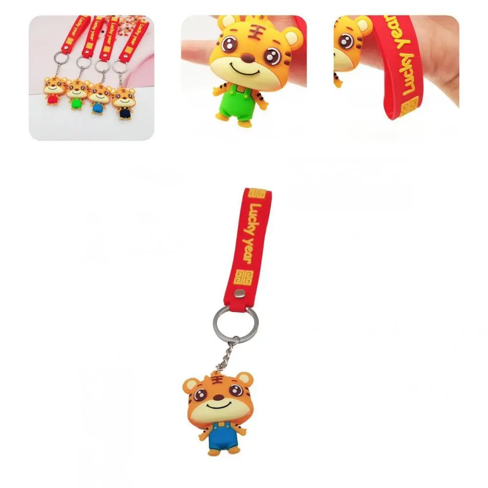 

Cute Keychain Soft High Quality Fine Workmanship Blessing Word Cartoon Keychain