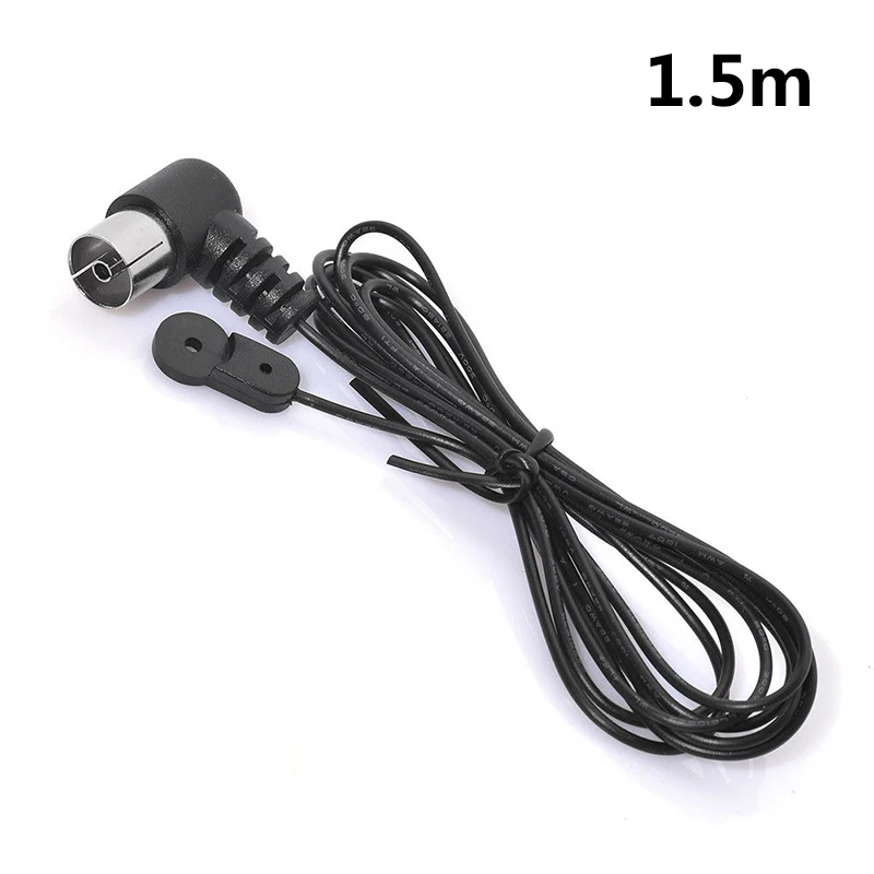FM Radio Antenna F Adapter 75ohm Unbal Male Connector Indoor Stereo For Yamaha JVC Sony Sherwood Pioneer Oenon Panasonic Onkyo