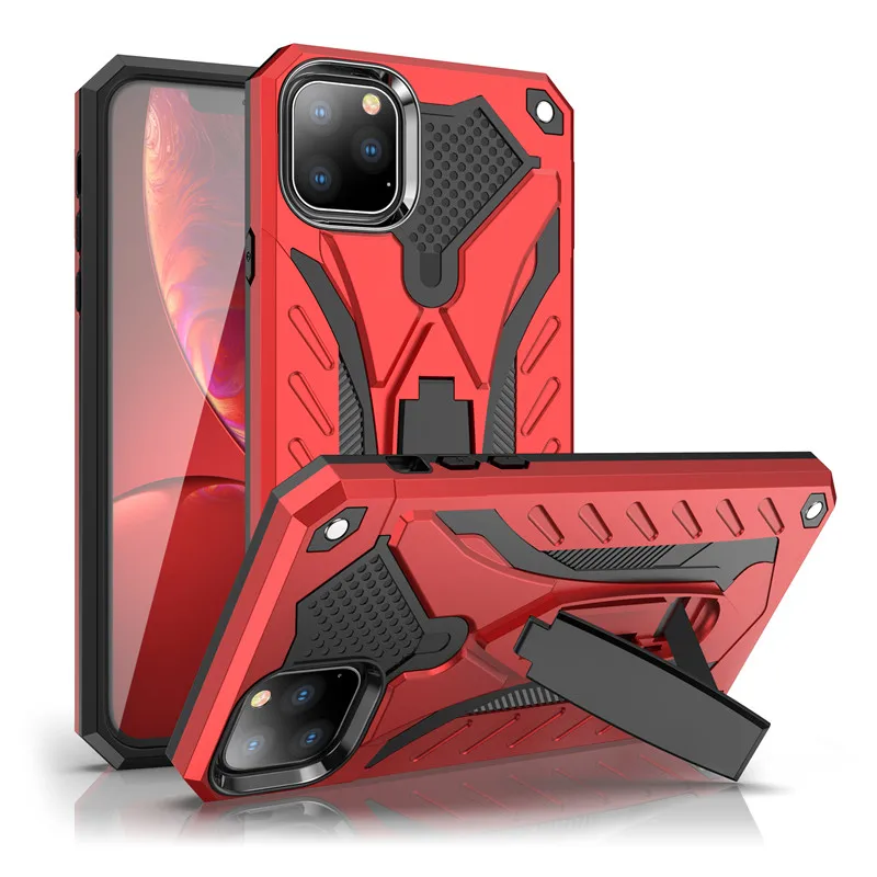 

Shockproof Armor Case For iphone 11 PRO Max 10 X XS MAX XR 6S 6 7 8 Plus SE2020 7plus 8plus 6plus 11PRO Stand holder Phone Cover