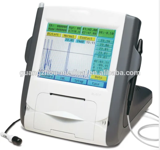 

Офтальмологический уход хорошего качества Pachymeter A scan с CE mark