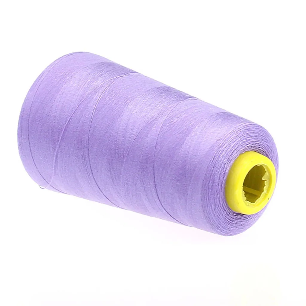 

4PC 2300 yards Sewing Threads Durable Yards Overlocking Sewing Machine Industrial Polyester Thread Metre Cones Huge Spools