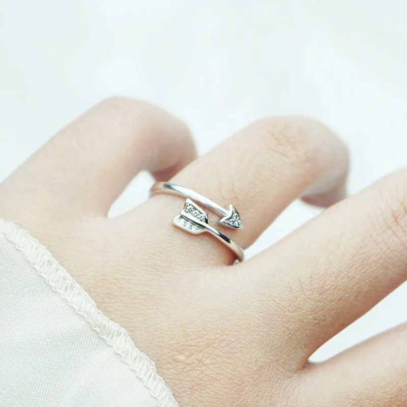 Женское Обручальное кольцо с кубическим цирконием в форме стрелы подарок для