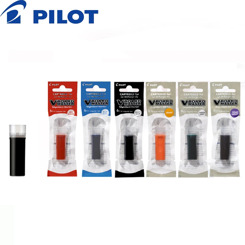 Janpan Imported Pilot Ink Cartridge For Pilot Whiteboard Marker(Board Master) 6 pcs/lot Writing Supplies P-WMRF8